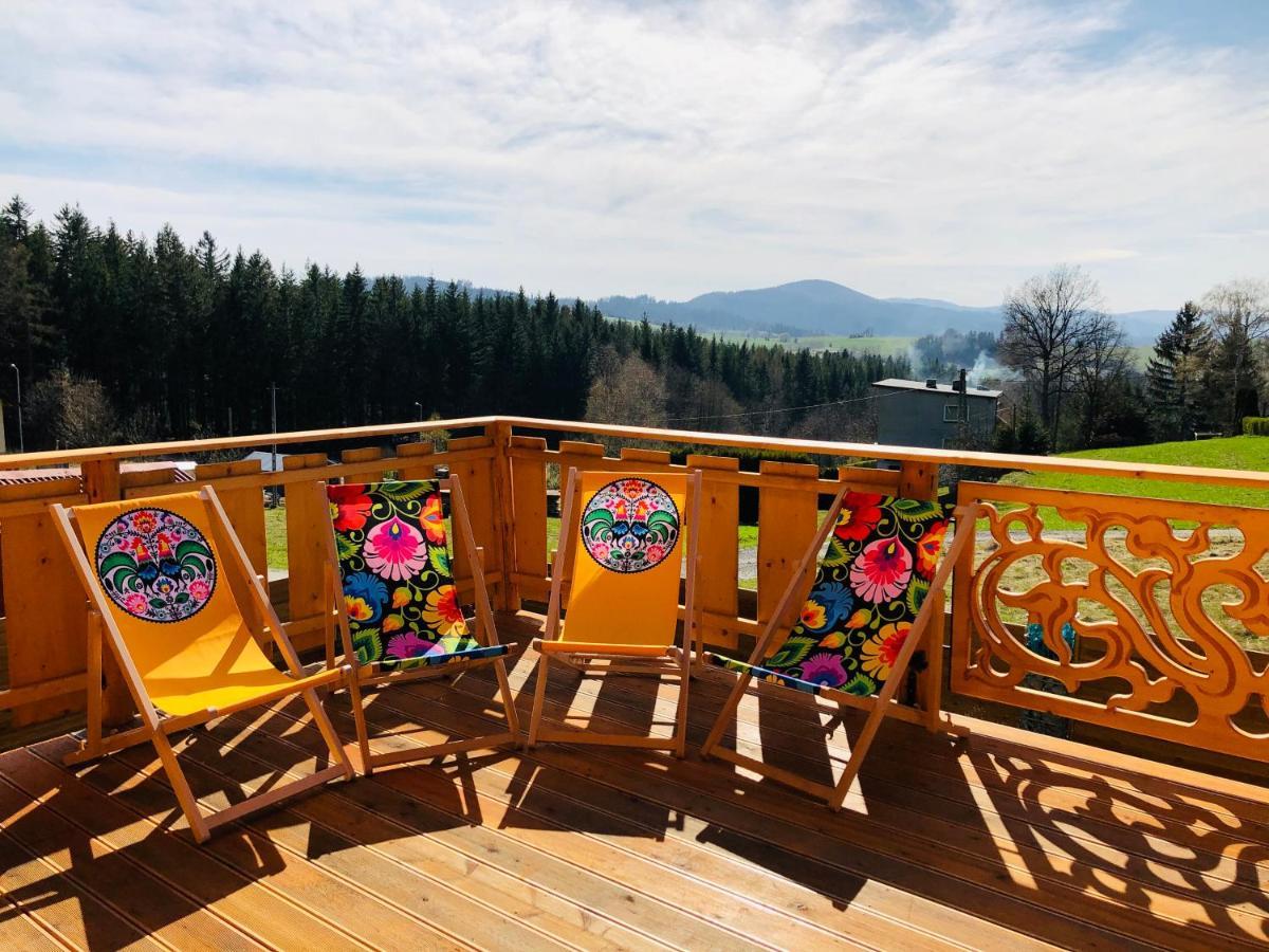 Beskid Wood Houses Jasnowice Экстерьер фото